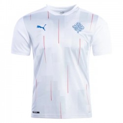 Camisola Islândia Equipamento Segundo 2020-2021 Manga Curta